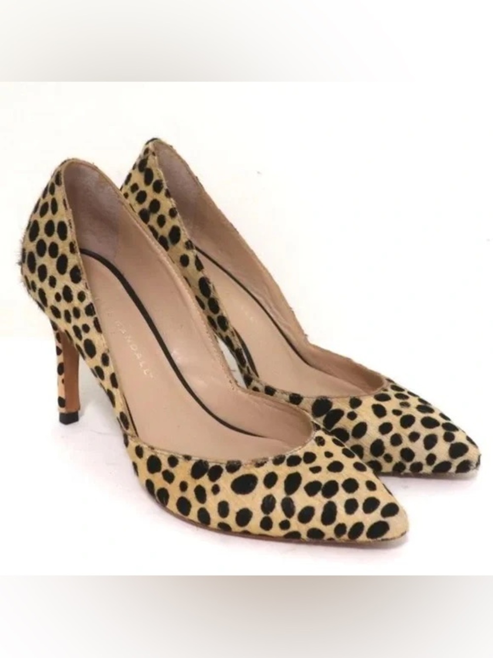 LOEFFLER RANDALL Pari Dress Pump Cheetah Hair Calf, Size 8